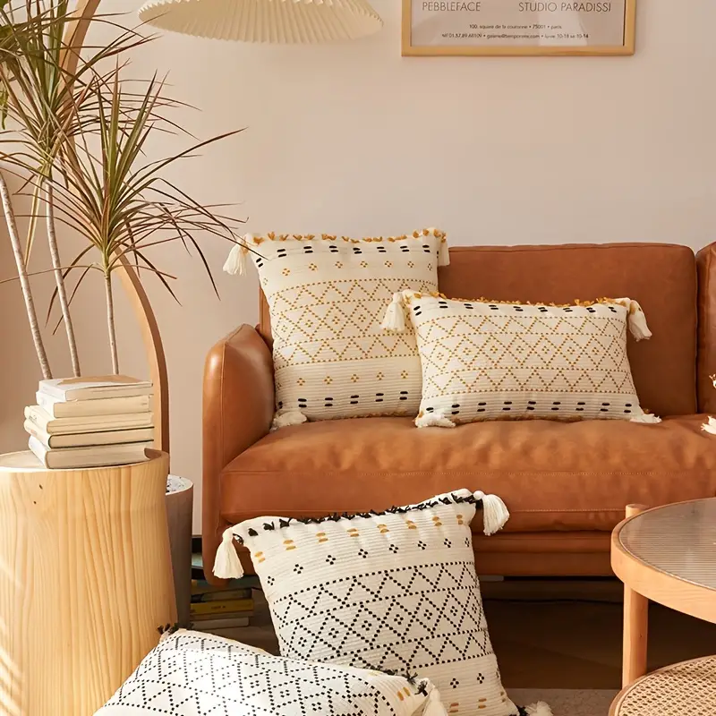 Cojín Cuadrado (45x45cm) Negro